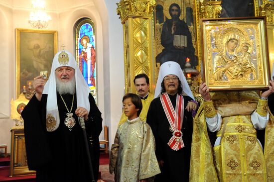 Patriarch of Moscow and All Russia Kirill visits Japan