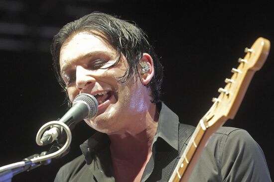Placebo give concert in St.Petersburg