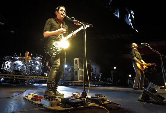 Placebo give concert in St.Petersburg
