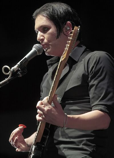 Placebo give concert in St.Petersburg