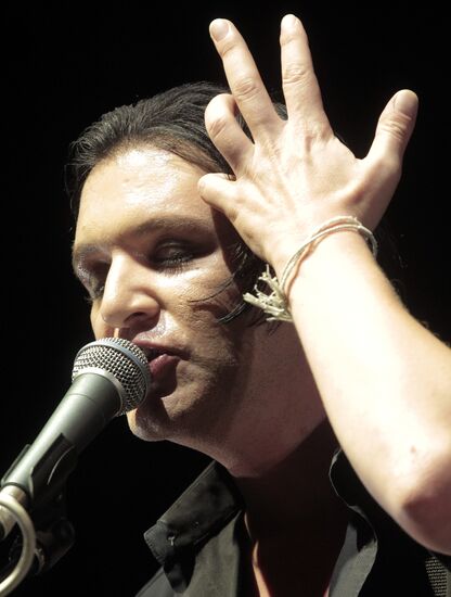 Placebo give concert in St.Petersburg