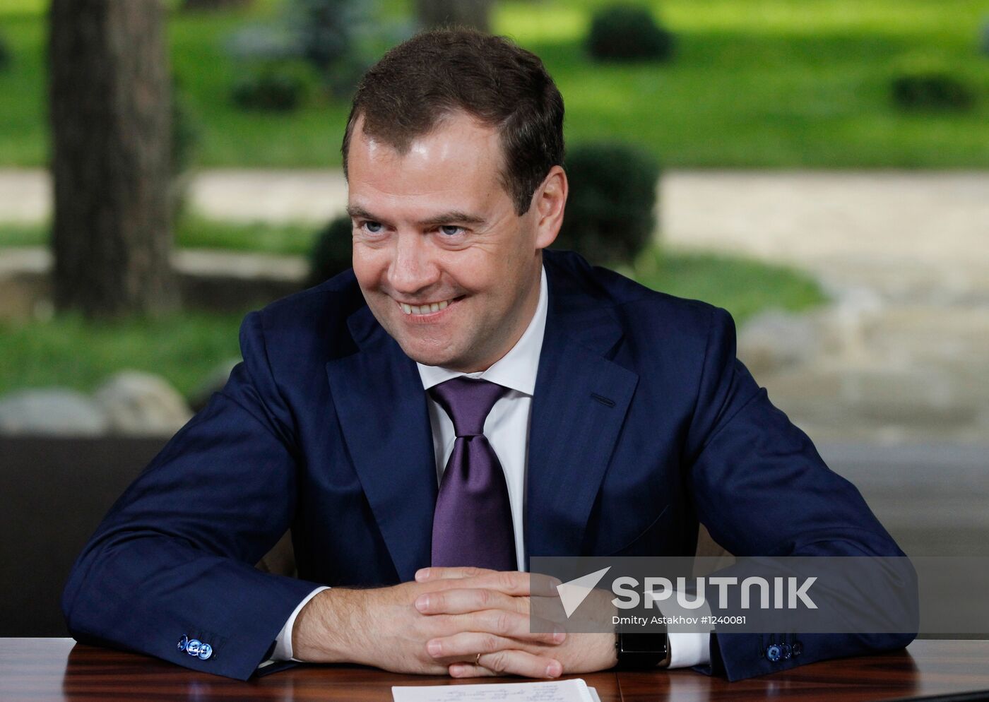 Dmitry Medvedev meets with Federation Council members