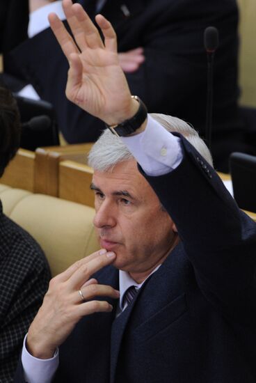 State Duma meeting