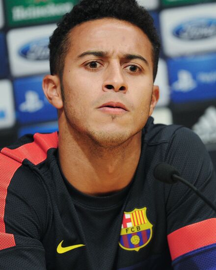 FC Barcelona midfielder Thiago Alcantara
