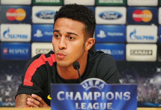 FC Barcelona midfielder Thiago Alcantara