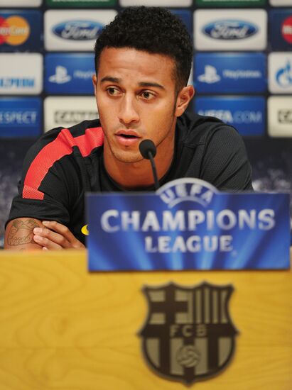 FC Barcelona midfielder Thiago Alcantara