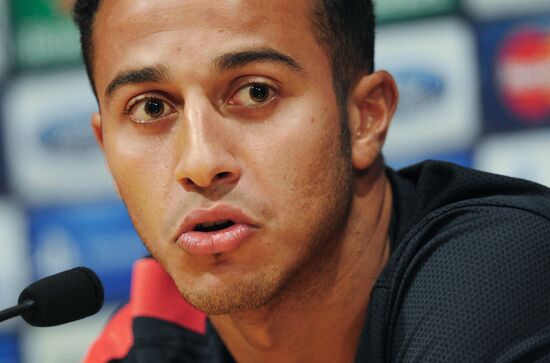 FC Barcelona midfielder Thiago Alcantara