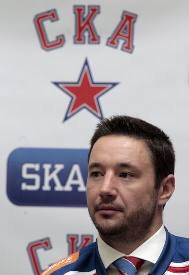 Hockey. SKA introduces it's new player Ilya Kovalchuk