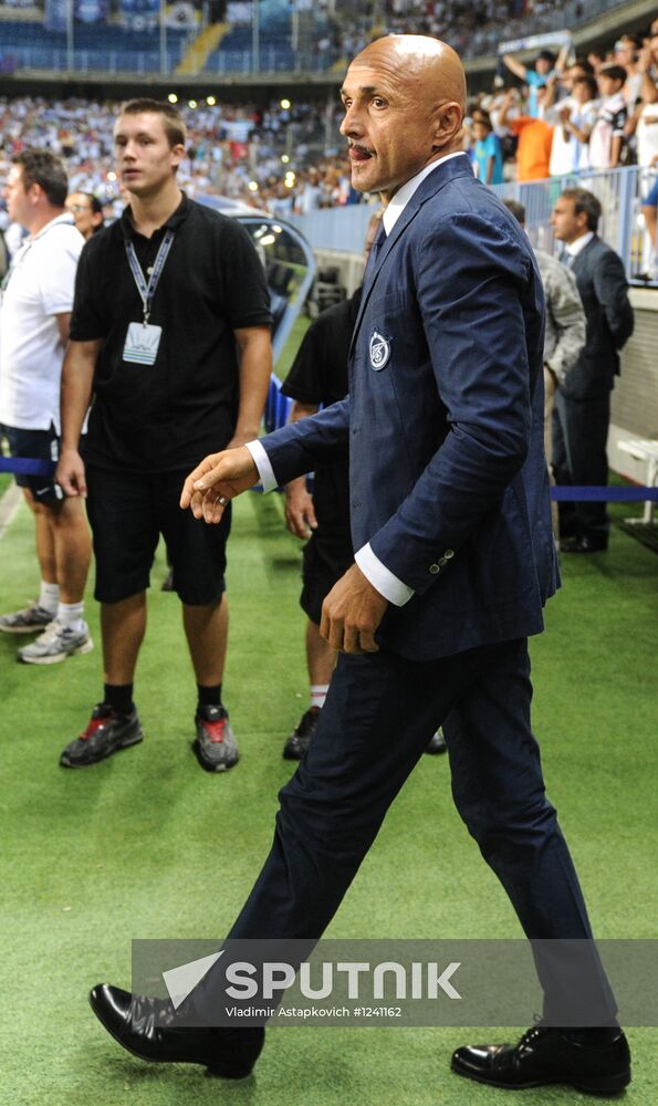 Football. Champions League. Malaga vs. Zenit