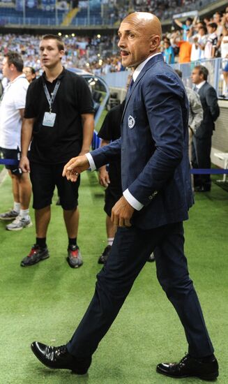 Football. Champions League. Malaga vs. Zenit
