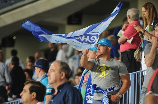 Football. Champions League. Malaga vs. Zenit