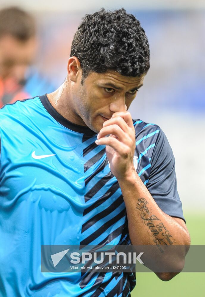 Football. Champions League. Malaga vs. Zenit