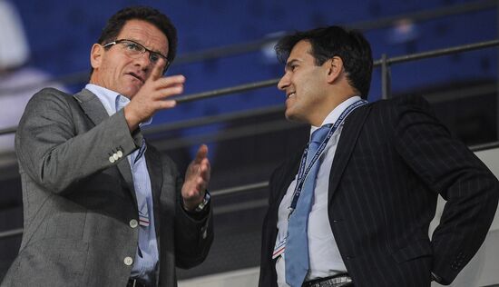 Football. Champions League. Malaga vs. Zenit