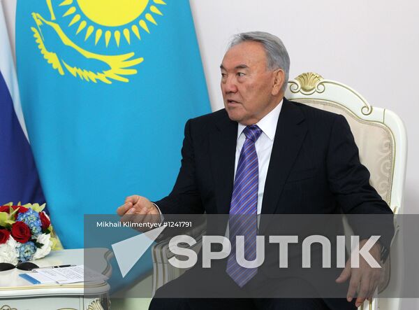 President Vladimir Putin's working trip to Kazakhstan
