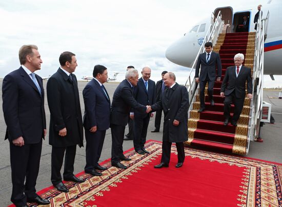 President Vladimir Putin's working trip to Kazakhstan