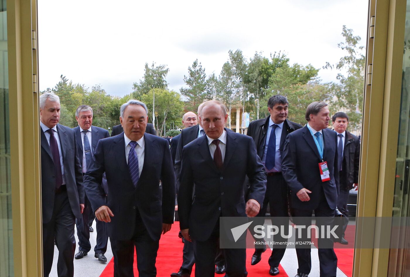 President Vladimir Putin's working trip to Kazakhstan