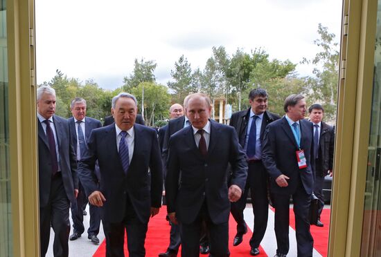 President Vladimir Putin's working trip to Kazakhstan