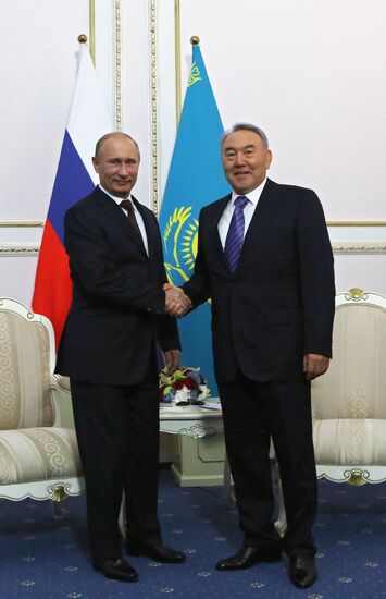 President Vladimir Putin's working trip to Kazakhstan
