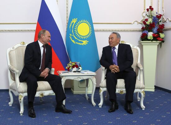 President Vladimir Putin's working trip to Kazakhstan