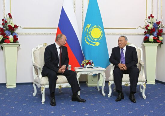 President Vladimir Putin's working trip to Kazakhstan