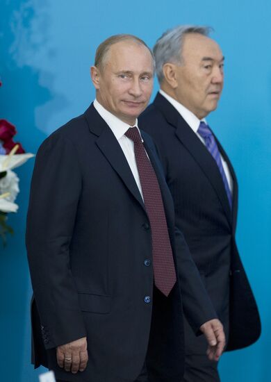 President Vladimir Putin's working trip to Kazakhstan