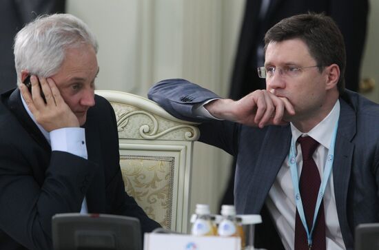 Andrei Belousov and Alexander Novak