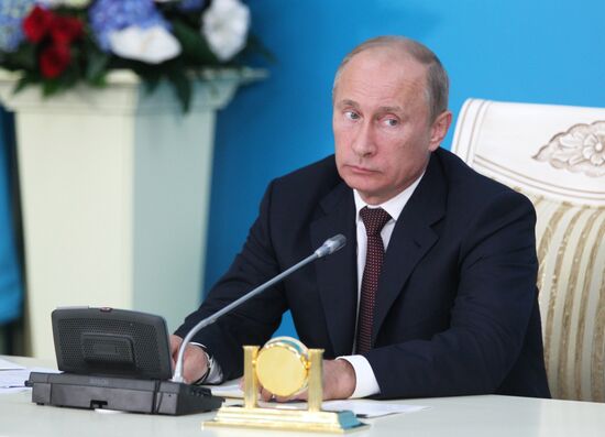 President Vladimir Putin's working trip to Kazakhstan
