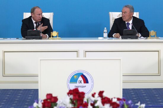 President Vladimir Putin's working trip to Kazakhstan