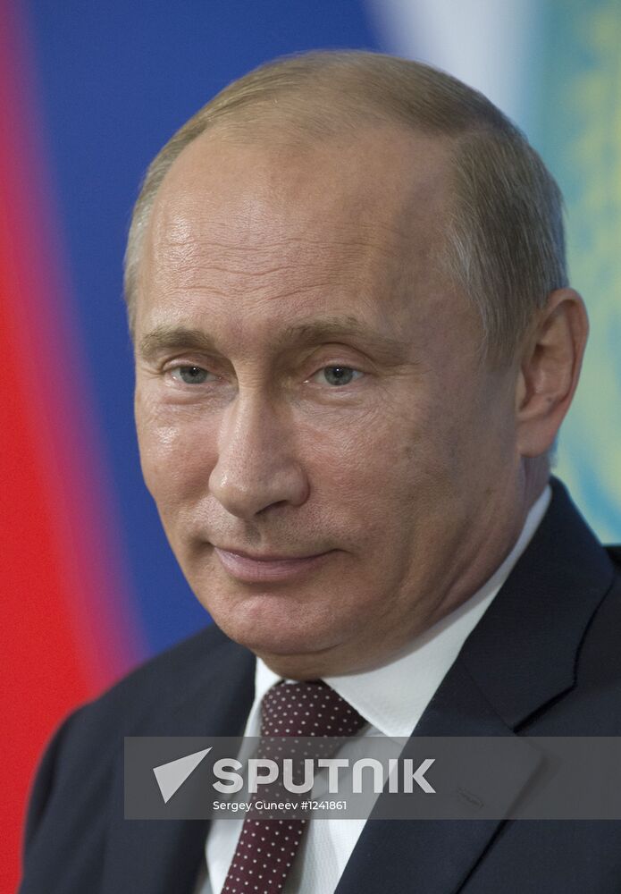 President Vladimir Putin's working trip to Kazakhstan