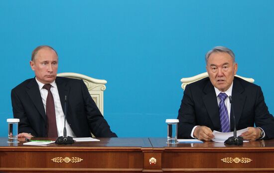 Russian President Vladimir Putin's working visit to Kazakhstan