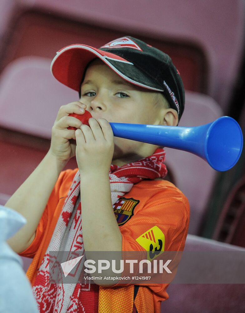 Football. Champions League. Barcelona vs. Spartak