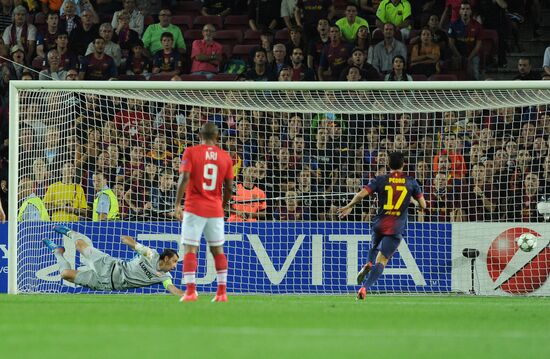 Football. Champions League. Barcelona vs. Spartak