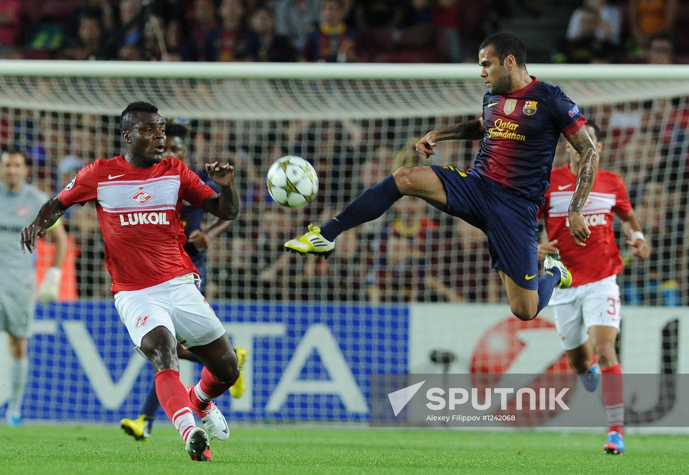 Football. Champions League. Barcelona vs. Spartak
