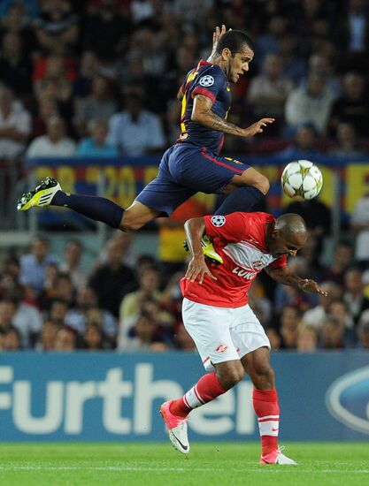 Football. Champions League. Barcelona vs. Spartak