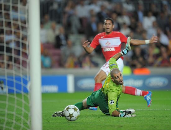 Football. Champions League. Barcelona vs. Spartak