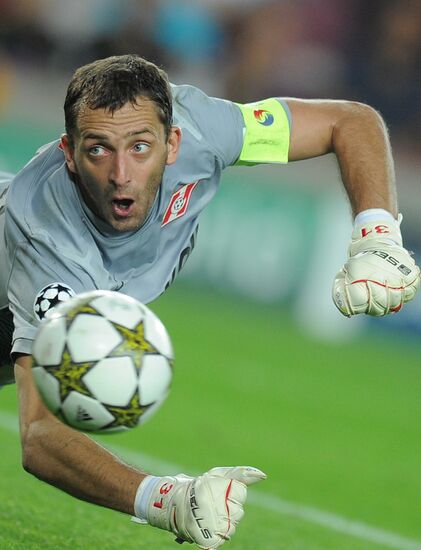 Football. Champions League. Barcelona vs. Spartak