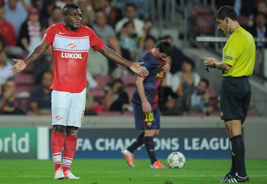 Football. Champions League. Barcelona vs. Spartak