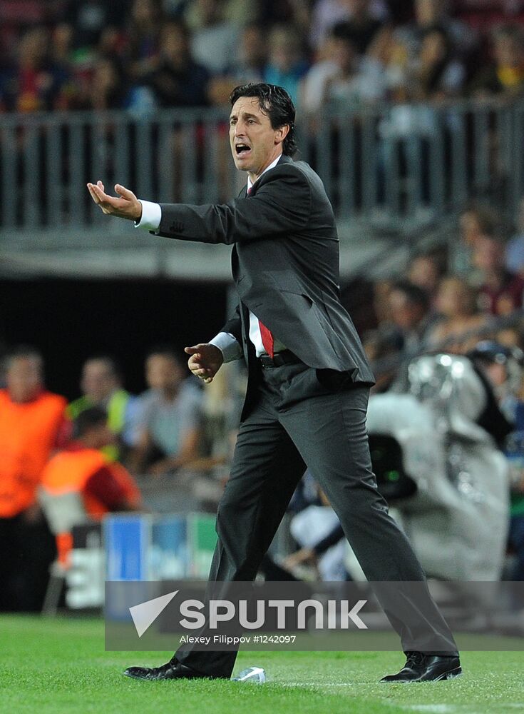Football. Champions League. Barcelona vs. Spartak
