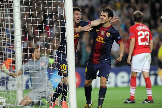 Football. Champions League. Barcelona vs. Spartak