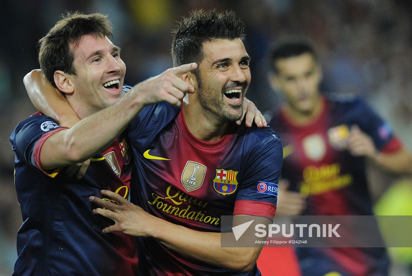 Football. Champions League. Barcelona vs. Spartak
