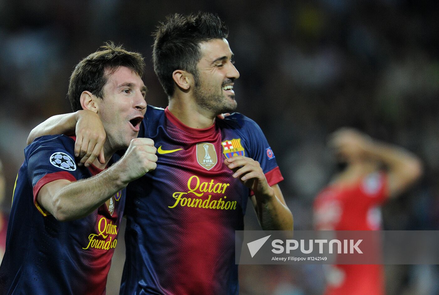 Football. Champions League. Barcelona vs. Spartak