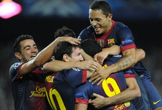 Football. Champions League. Barcelona vs. Spartak