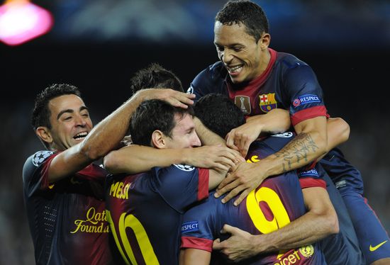 Football. Champions League. Barcelona vs. Spartak