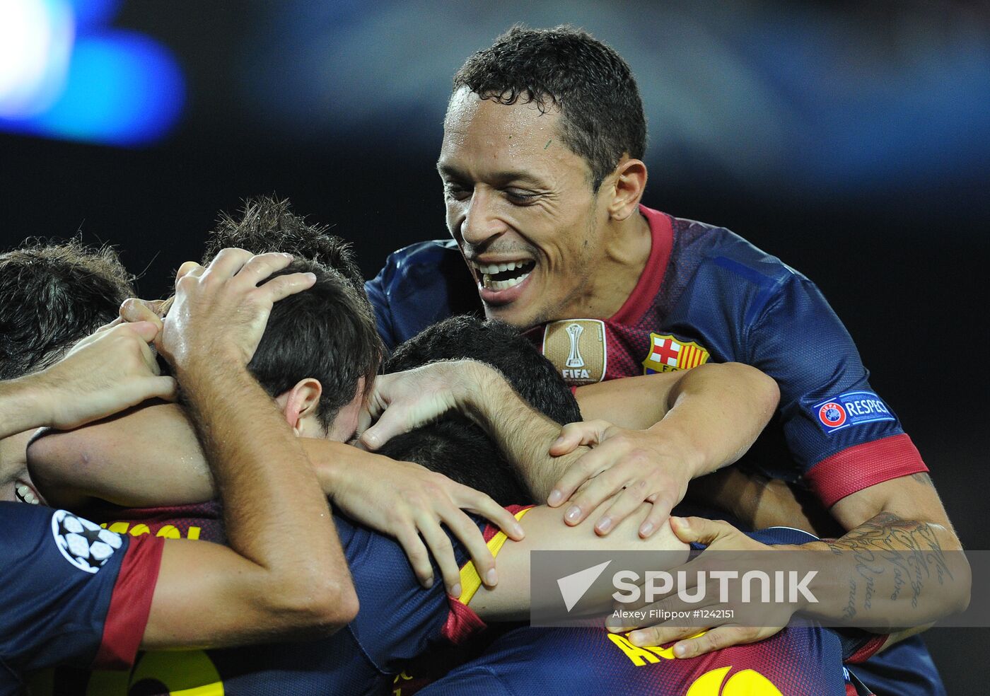Football. Champions League. Barcelona vs. Spartak