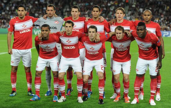 Football. Champions League. Barcelona vs. Spartak