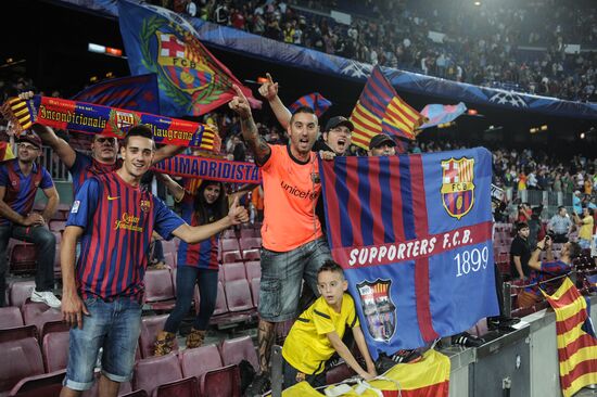 Football. Champions League. Barcelona vs. Spartak