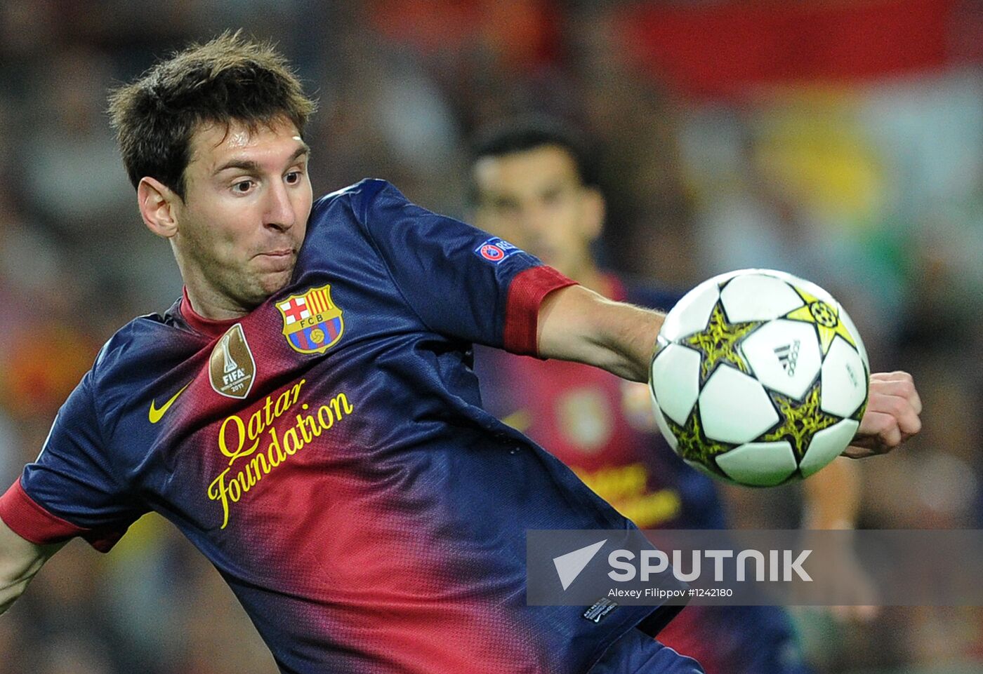 Football. Champions League. Barcelona vs. Spartak
