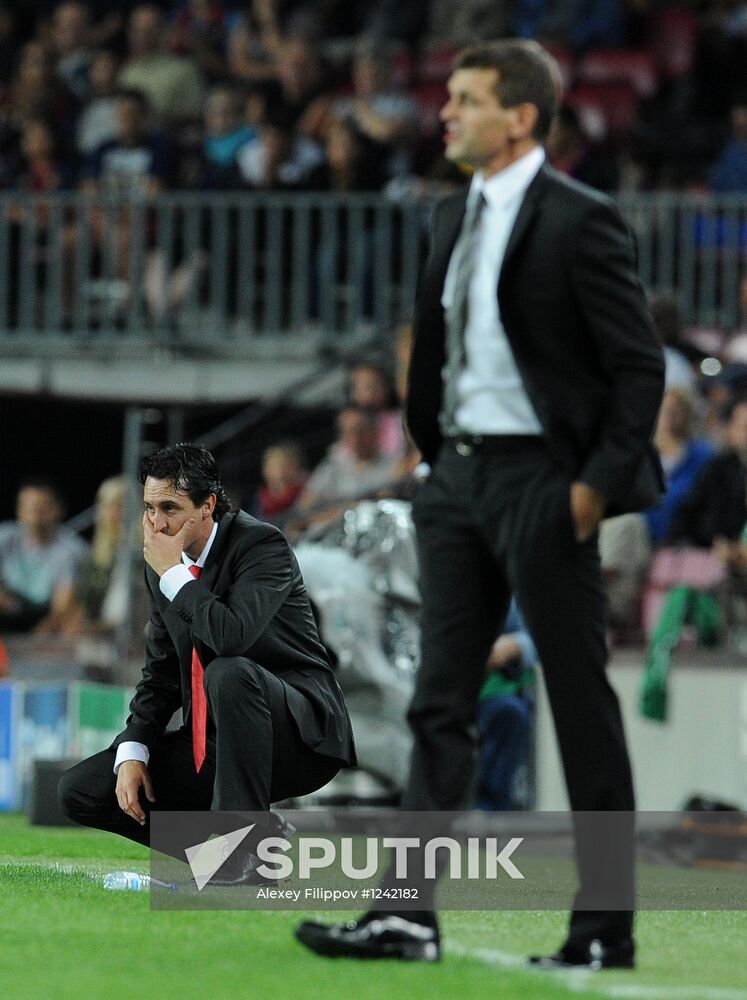 Football. Champions League. Barcelona vs. Spartak
