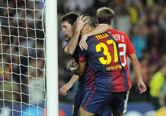 Football. Champions League. Barcelona vs. Spartak