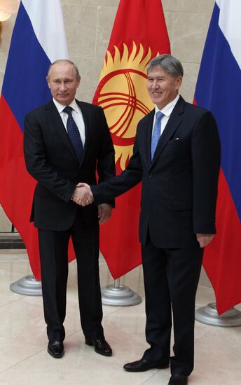 Vladimir Putin's working visit to Kyrgyzstan